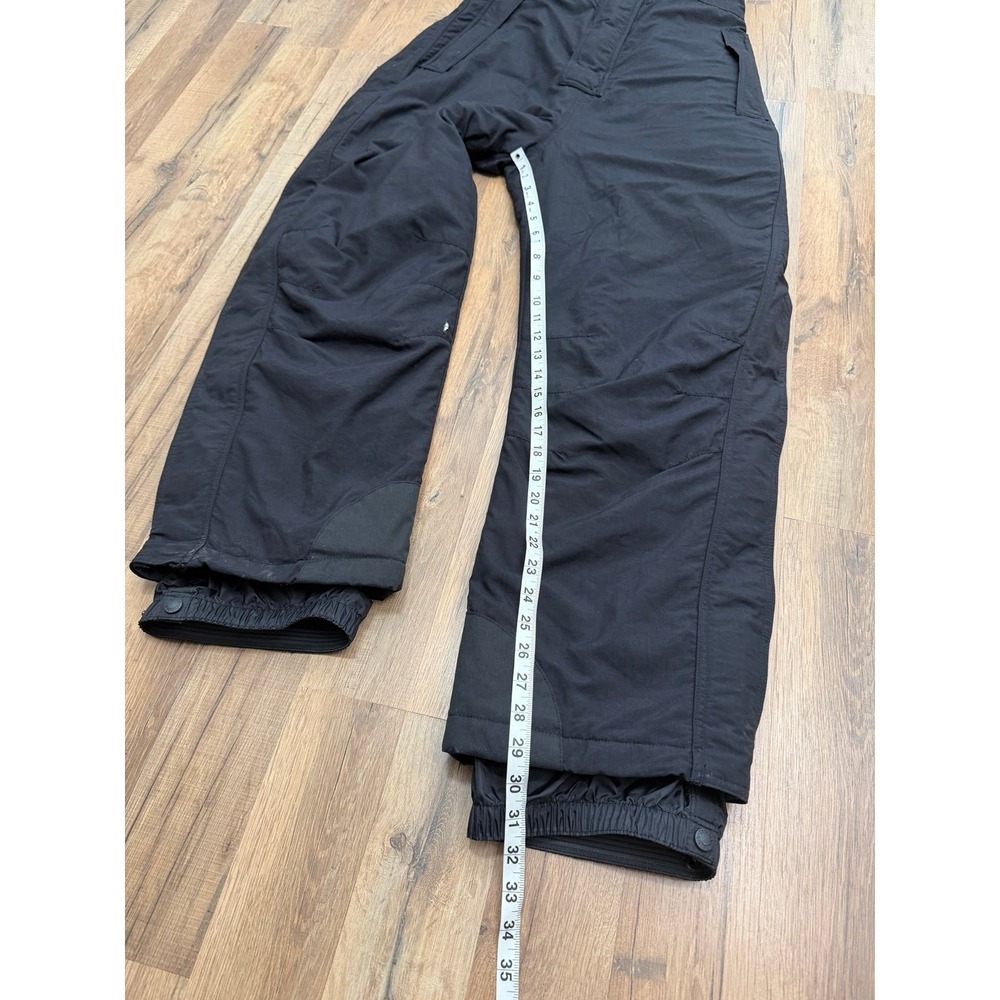 Cabela's Women's Black Insulated Snow Bib Overalls Ski Pants Large Reg - Picture 6 of 7
